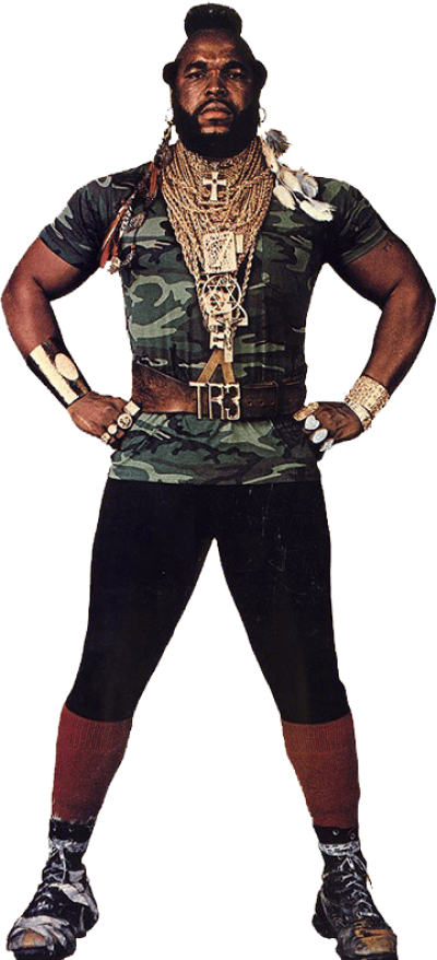 Mr t PNG.