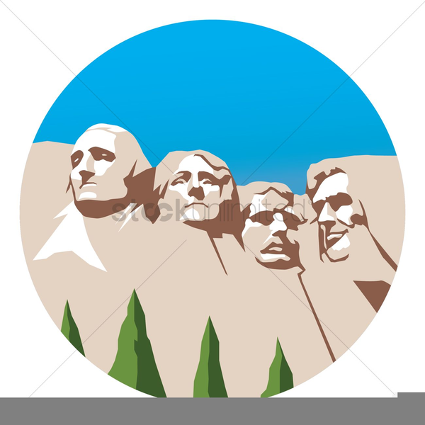 Collection of Mount rushmore clipart.