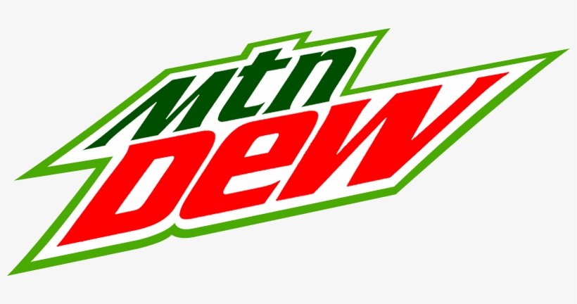mountain dew logo just dew