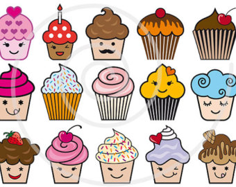 Muffins clipart.