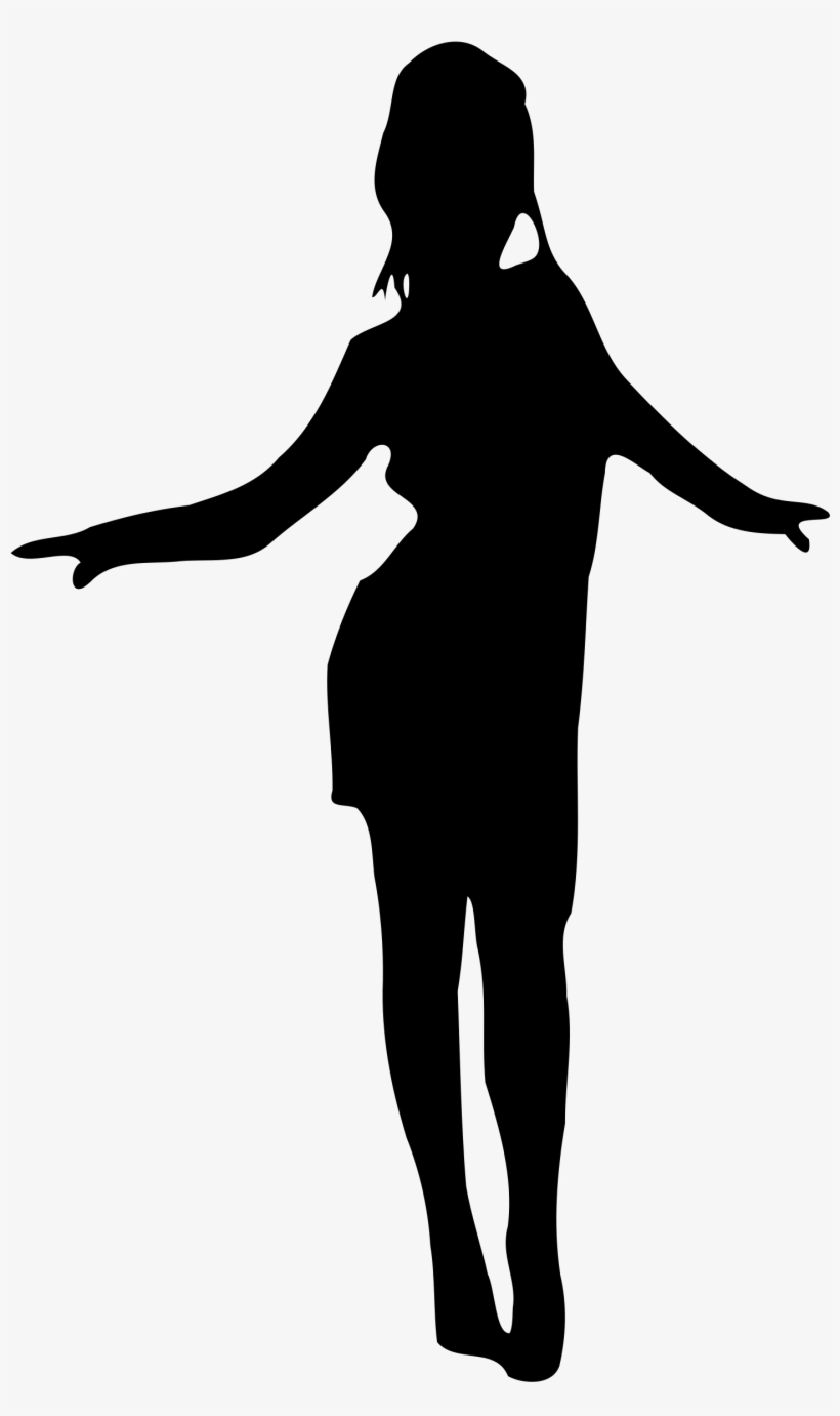 Clipart Woman Silhouette Png Transparent Png Girl Clipart.