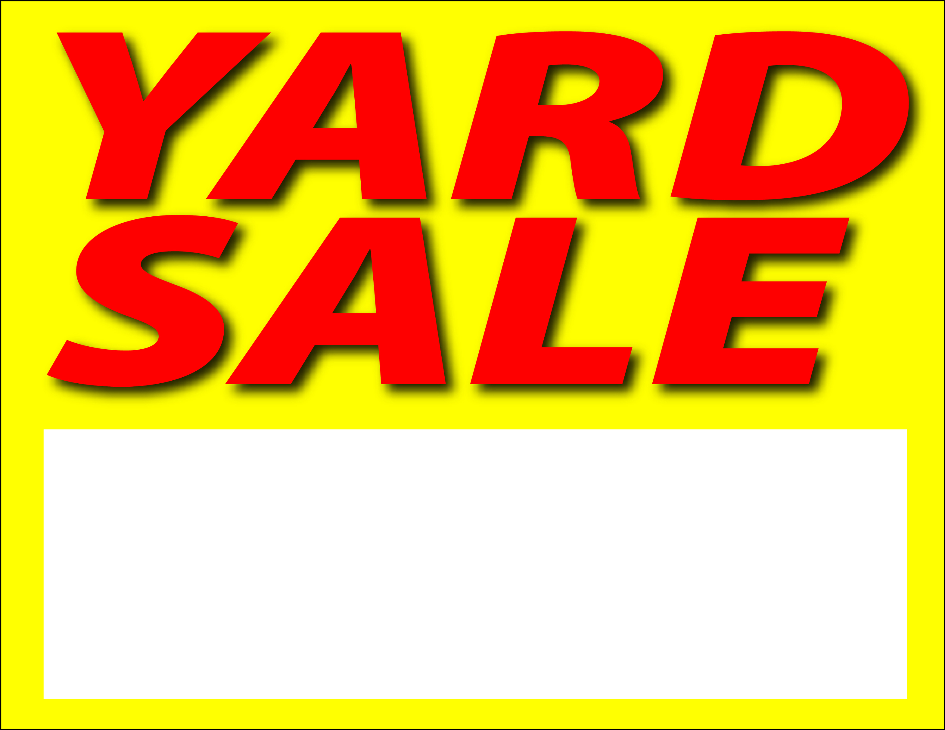 Yard Sale Border Clipart 10 Free Cliparts Download Images On 