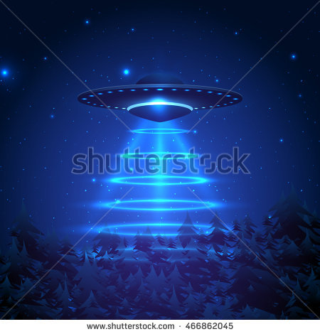 Flying Saucer Stock Images, Royalty.