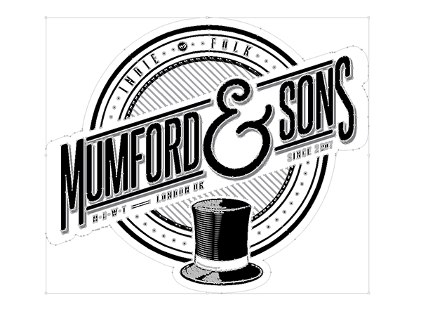 Mumford and sons Logos.