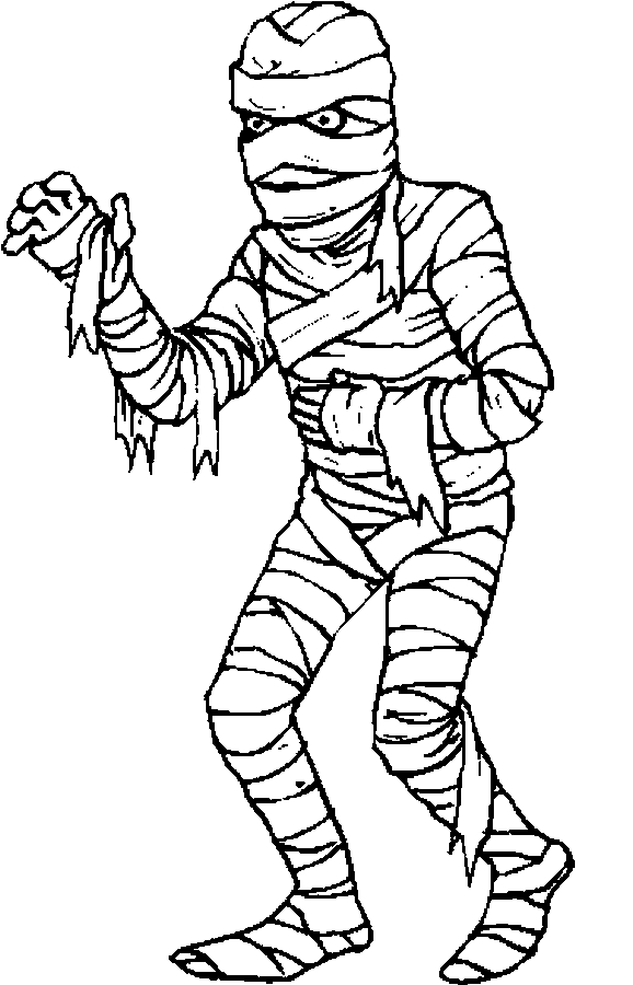 Egyptian mummy clipart.