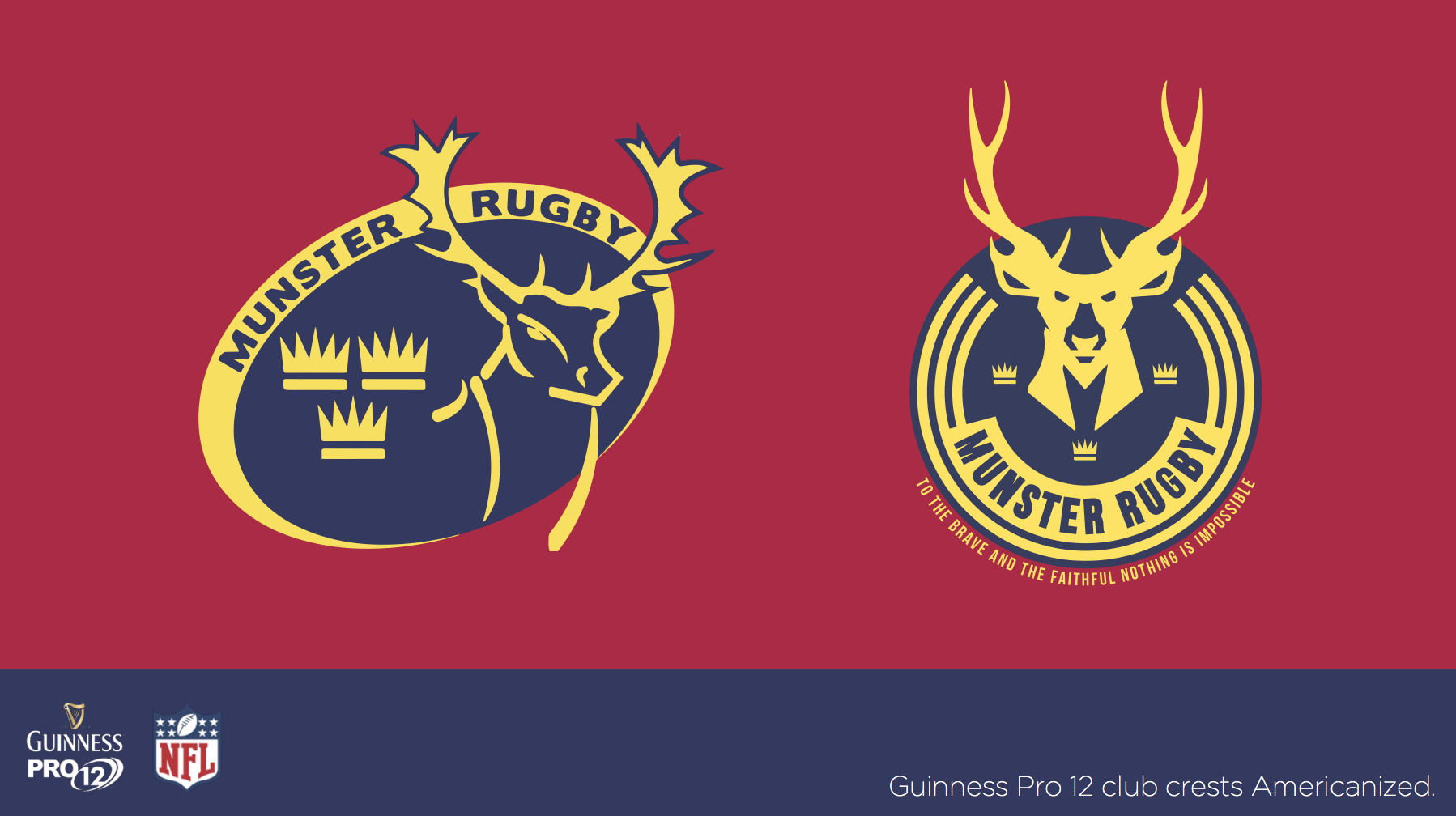 Someone redesigned every Guinness Pro 14 crest as NFL logos.