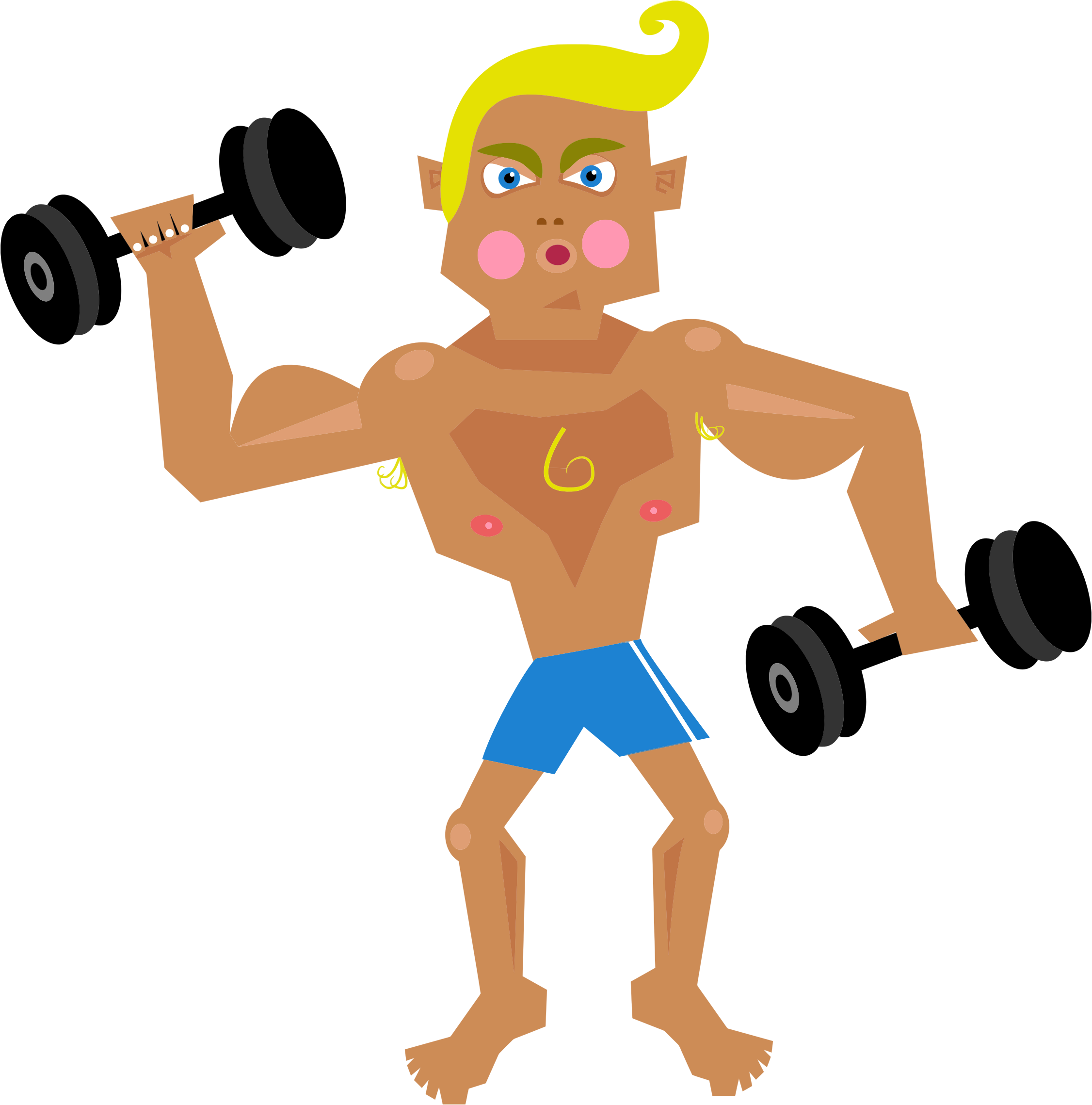 musculalr man workout clipart 20 free Cliparts | Download images on