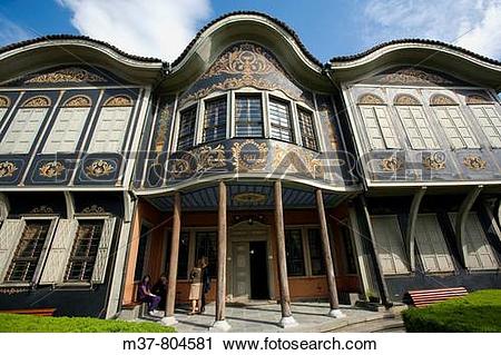 Stock Photography of Ethnographic Museum in old town, Plovdiv.