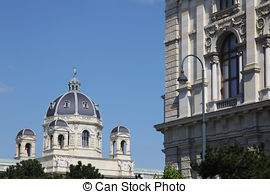Stock Photo of Museum of Natural History of Vienna.