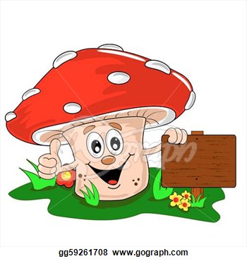 Fungi Clipart.