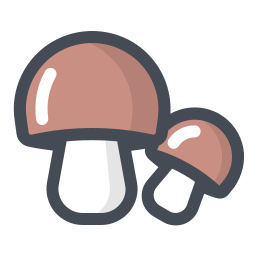 Mushroom Icons.