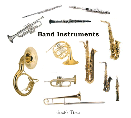 School Band Instruments Jacobs Music Center Instrument Clipart.