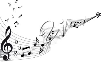 Free Clipart Musical Notes & Musical Notes Clip Art Images.