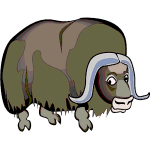 Musk Ox clipart, cliparts of Musk Ox free download (wmf, eps, emf.
