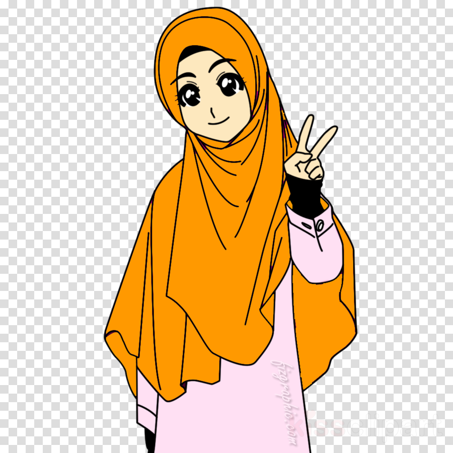Hijab Girl Cartoon Png Images And Photos Finder