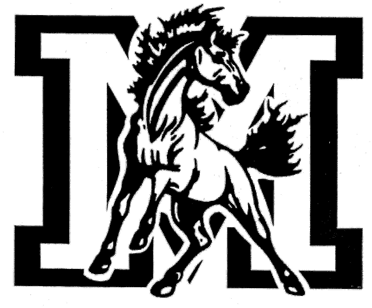 Free Clip Art Mustang Horse ~ Mustang Logo | Boddeswasusi