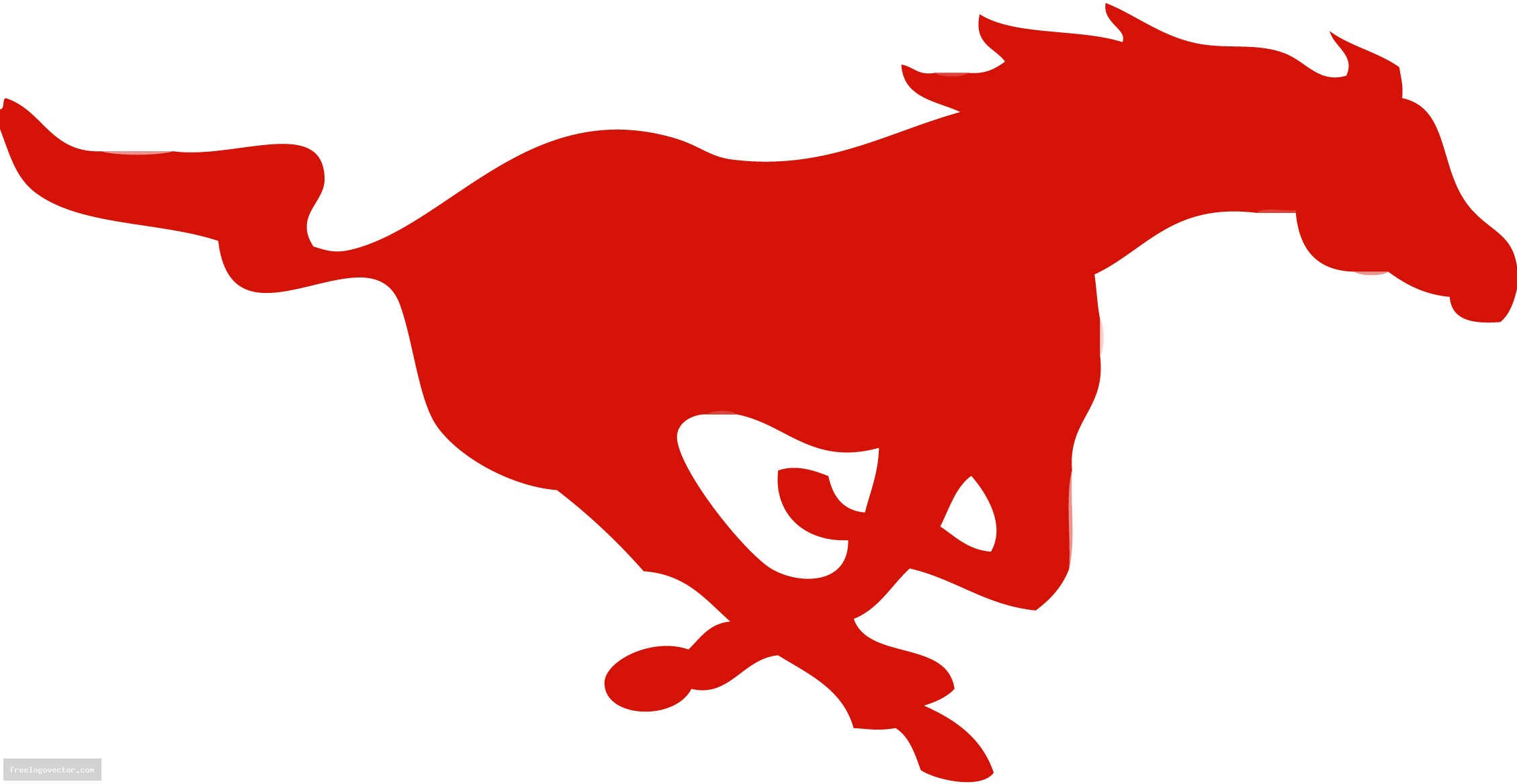 Mustang Horse Logo Clip Art free image.
