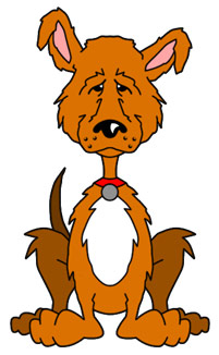 Mutt clipart.