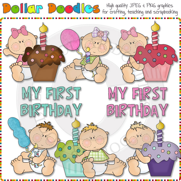 Free First Birthday Cliparts, Download Free Clip Art, Free.