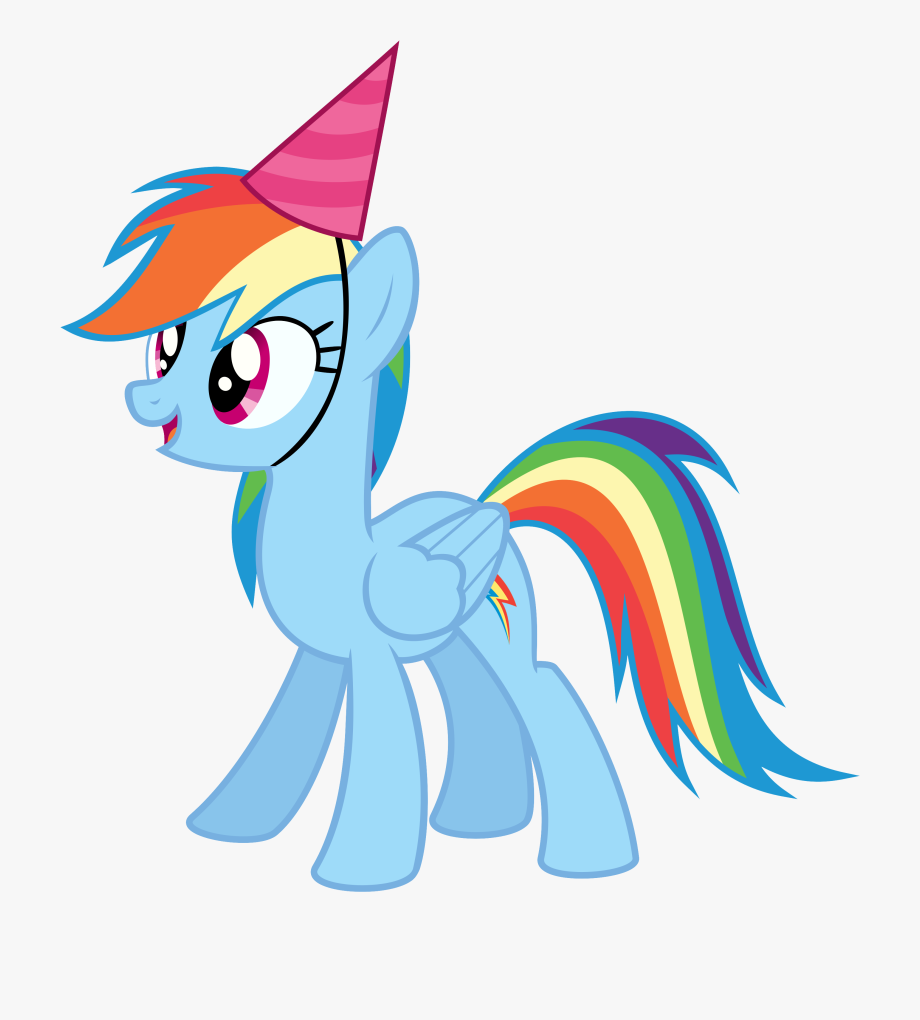 Little Pony Birthday Clipart.