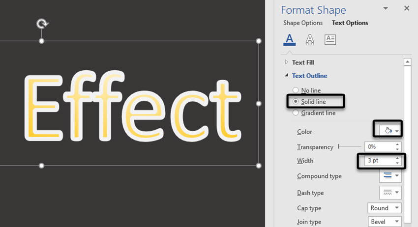 How to Make Microsoft Word Text Effects and Typography Art.