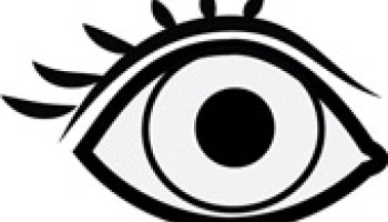 Pair Of Eyes Clipart Black And White.