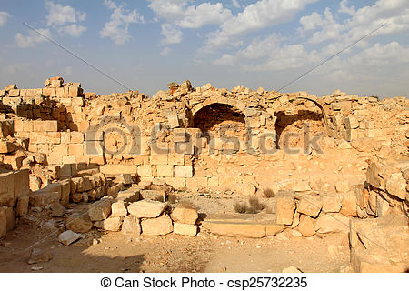 Stock Photos of Ruins of Avdat.