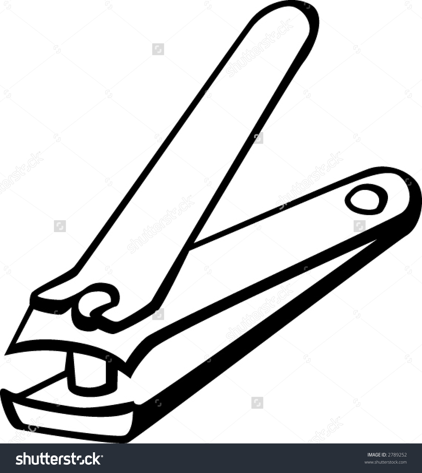 Nail Clippers Clipart.