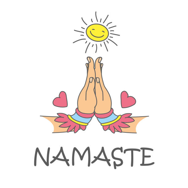 Image Result For Black And White Indian Girl Namaste - vrogue.co