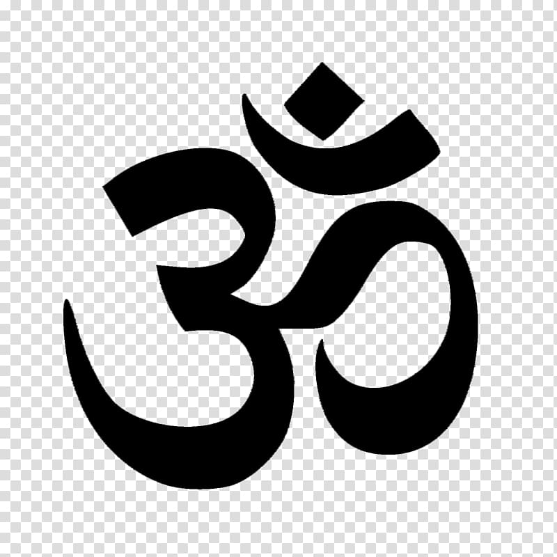 Om Karma yoga Symbol Mantra, Om transparent background PNG.