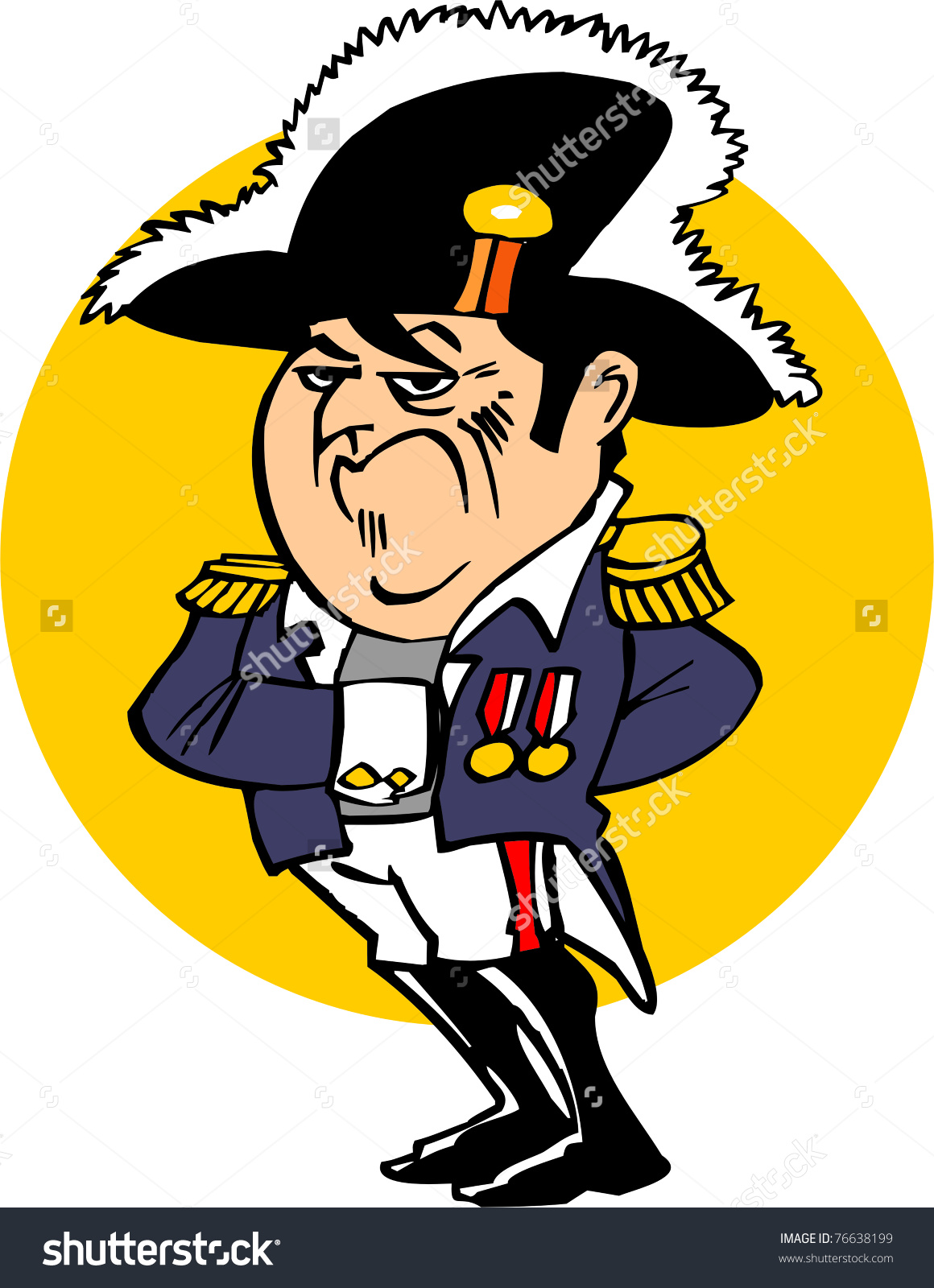 Napoleon Bonaparte Stock Vector 76638199.