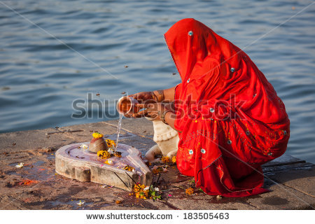 Narmada River Stock Images, Royalty.