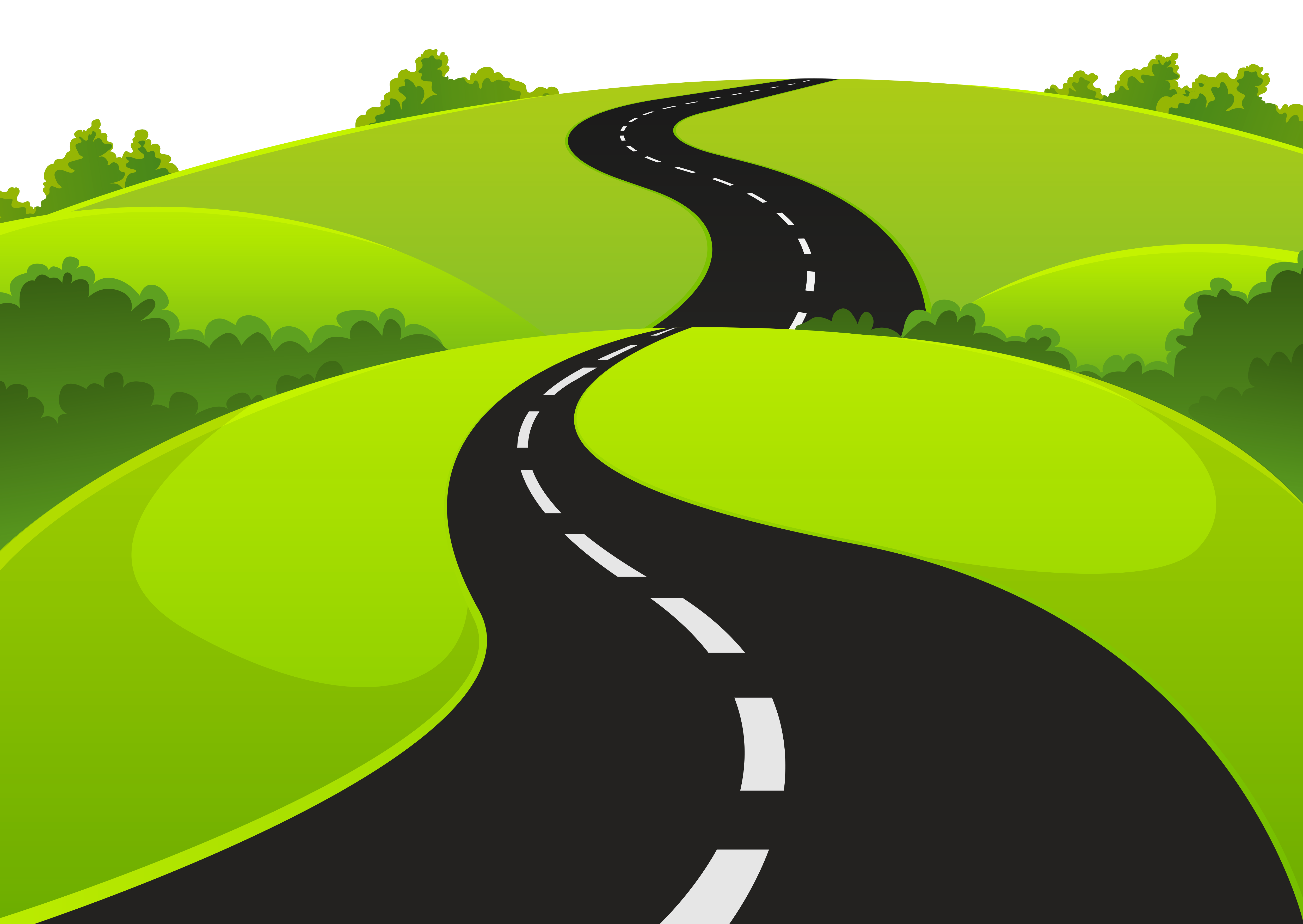 Clipart road images.