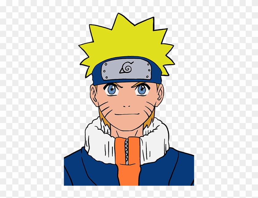 Anime Clipart Naruto Face.