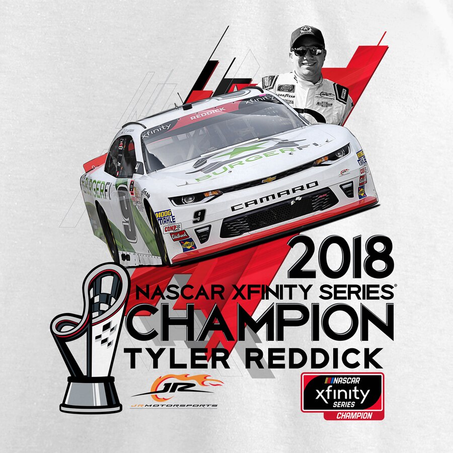 Men\'s Fanatics Branded White Tyler Reddick 2018 NASCAR.