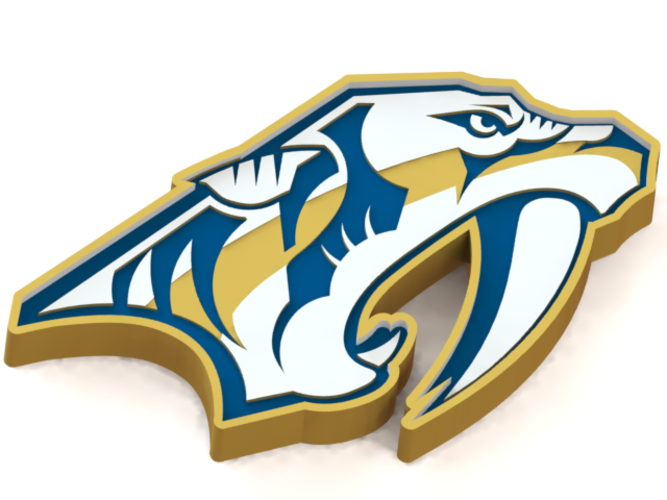 Nashville Predators logo.