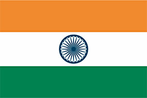India Flag Clipart.