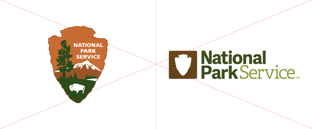 Brand New: New Logos for National Park Foundation and.