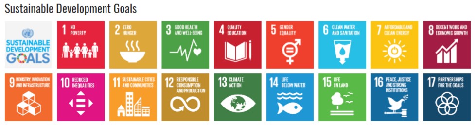 UN Sustainable Development Goals.