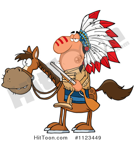 Chief Clipart #1123449: Native American Indian Chief on.