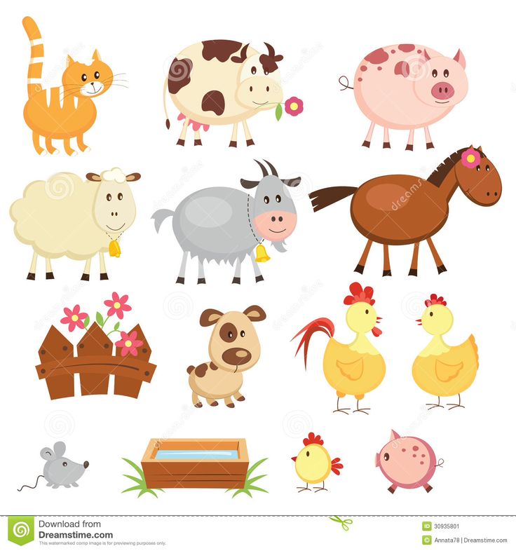 Free Farm Animal Clipart & Farm Animal Clip Art Images.