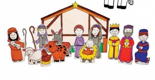 Free Clipart Nativity Scene.