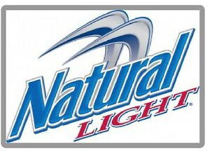 Details about Natural Light Beer Logo Refrigerator / Tool Box Magnet.