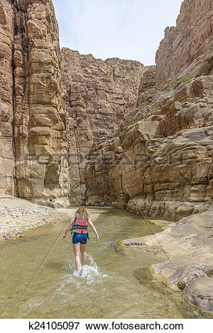 Picture of Grand Canyon of Jordan,Wadi al mujib Natural Reserve.