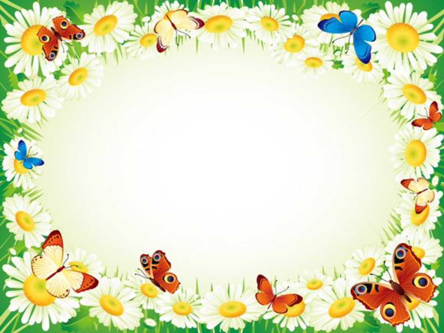 Nature Border Design Clipart Clipground