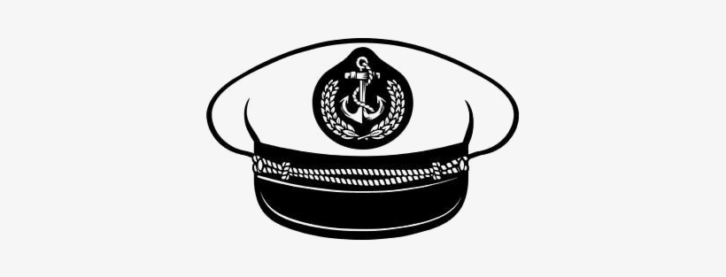 Captain Navy Hat Transparent Background Png.