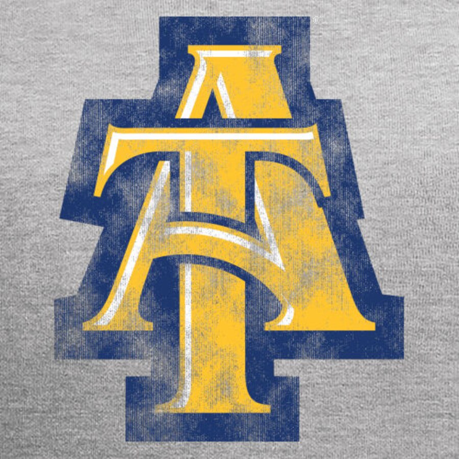 North Carolina A&T Aggies Classic Primary Logo Pullover Hoodie.