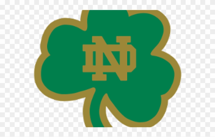 Clover Clipart Notre Dame.