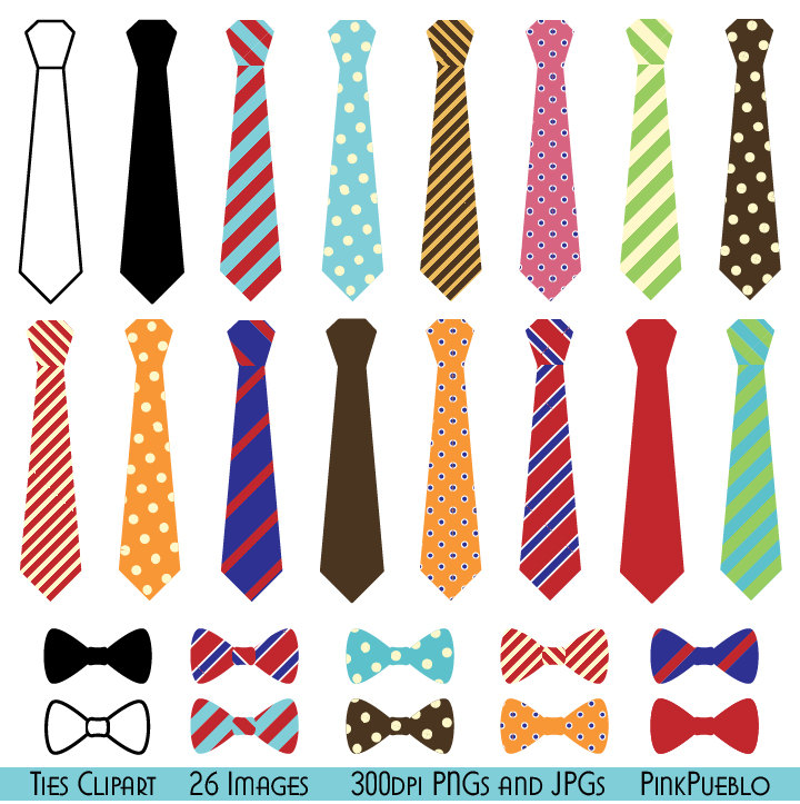 Neck tie clip art.