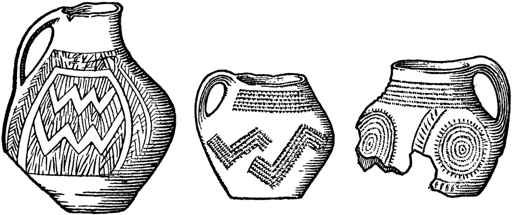 Neolithic Age Pottery.